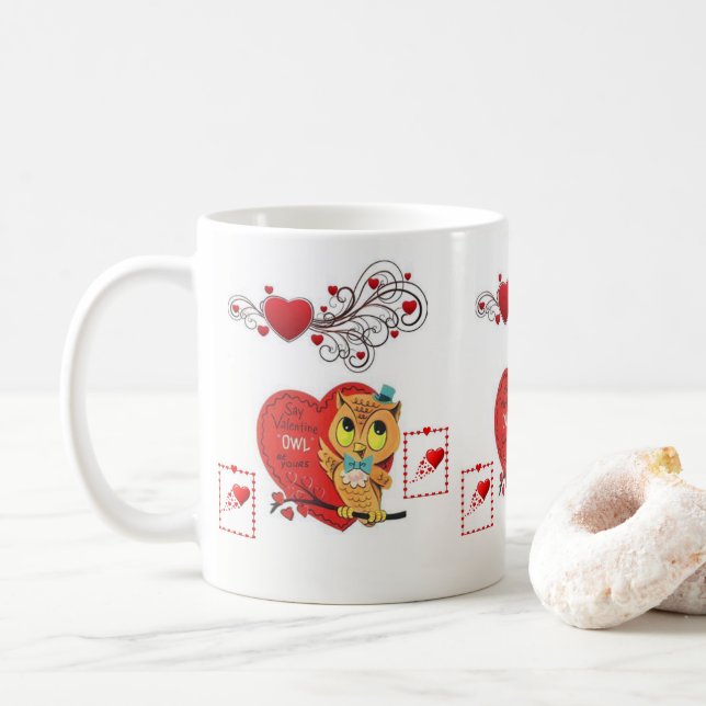 Valentinstag Tasse Tasse (Mit Donut)
