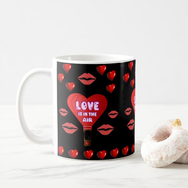 Valentinstag Tasse Tasse (Mit Donut)