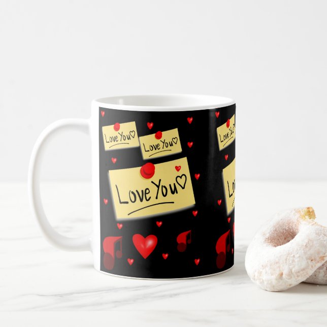 Valentinstag Tasse Tasse (Mit Donut)