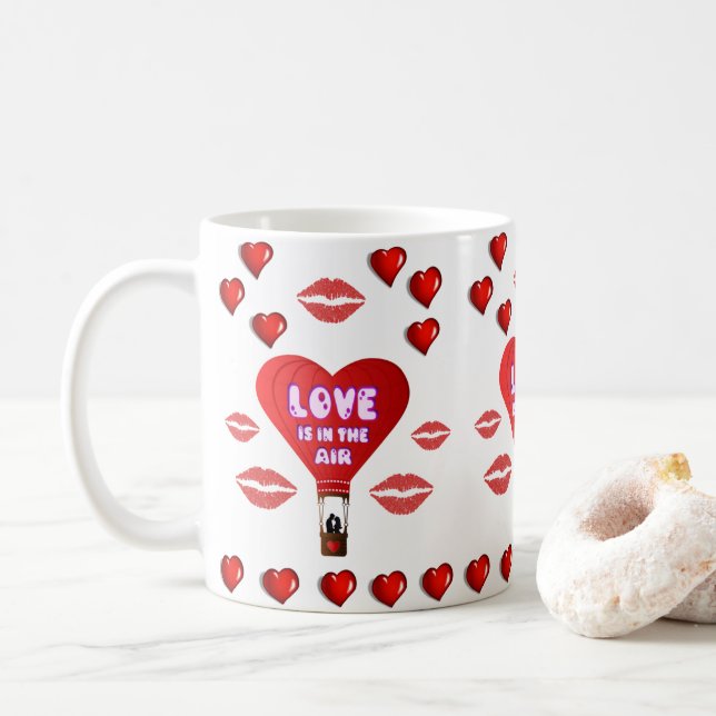 Valentinstag Tasse Tasse (Mit Donut)