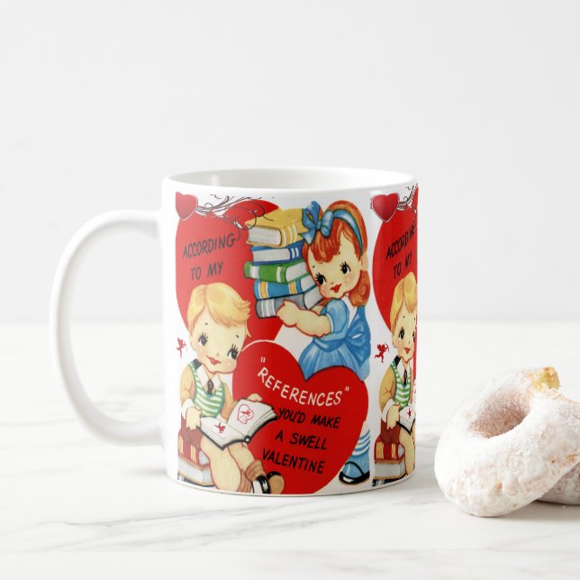 Valentinstag Tasse Tasse (Mit Donut)