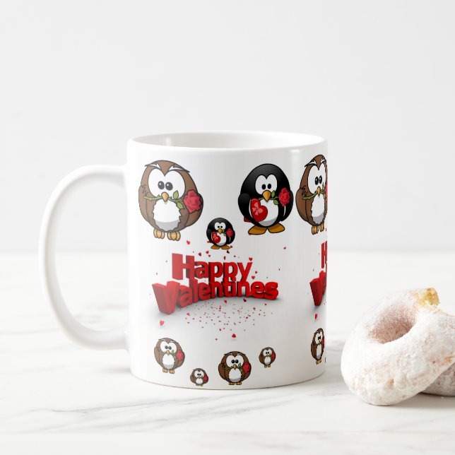 Valentinstag Tasse Tasse (Mit Donut)