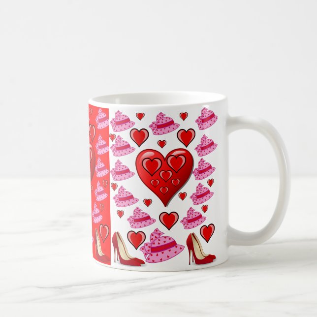 Valentinstag-Tasse Tasse (Rechts)