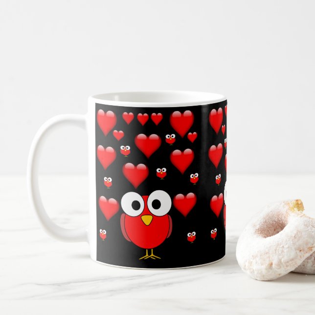 Valentinstag-Tasse Tasse (Mit Donut)