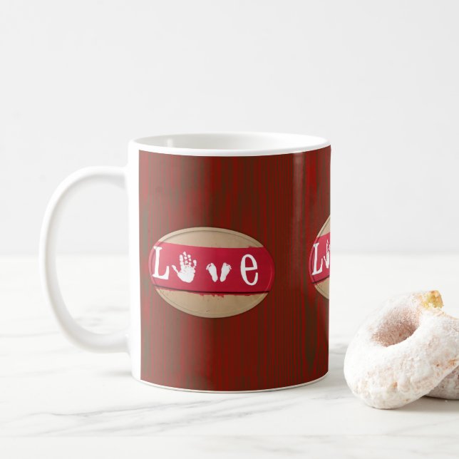 Valentinstag Tasse Tasse (Mit Donut)