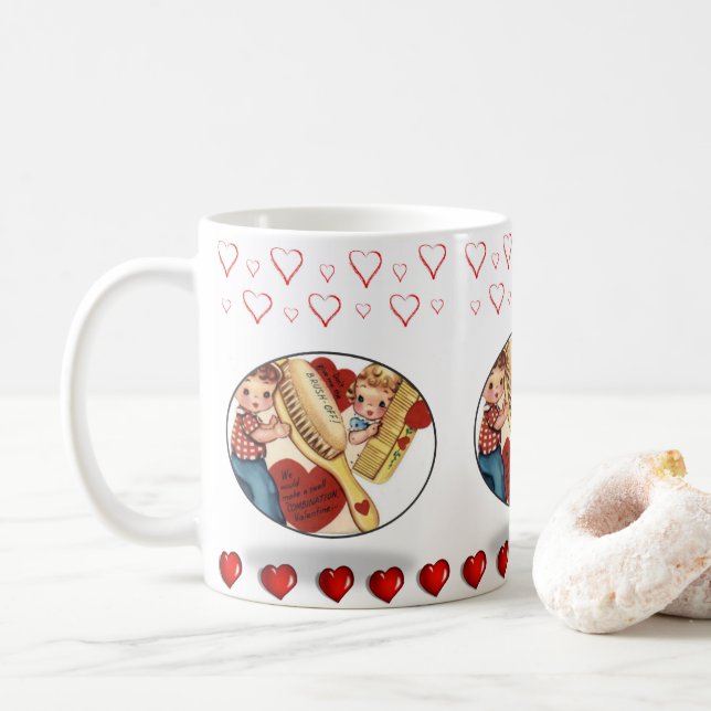Valentinstag Tasse Tasse (Mit Donut)