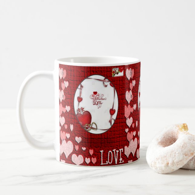 Valentinstag Tasse Tasse (Mit Donut)