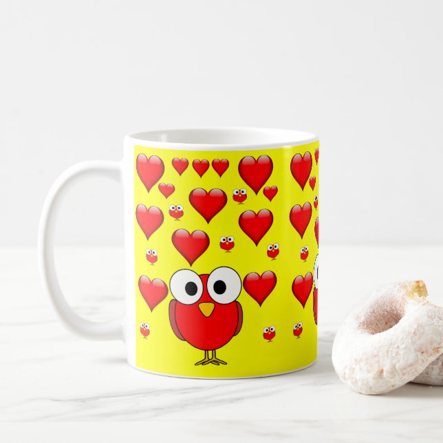 Valentinstag Tasse Tasse (Mit Donut)