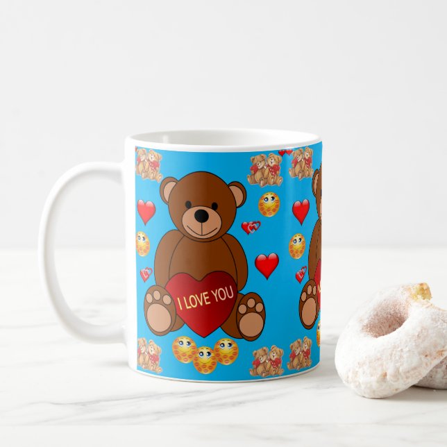 Valentinstag Tasse Tasse (Mit Donut)