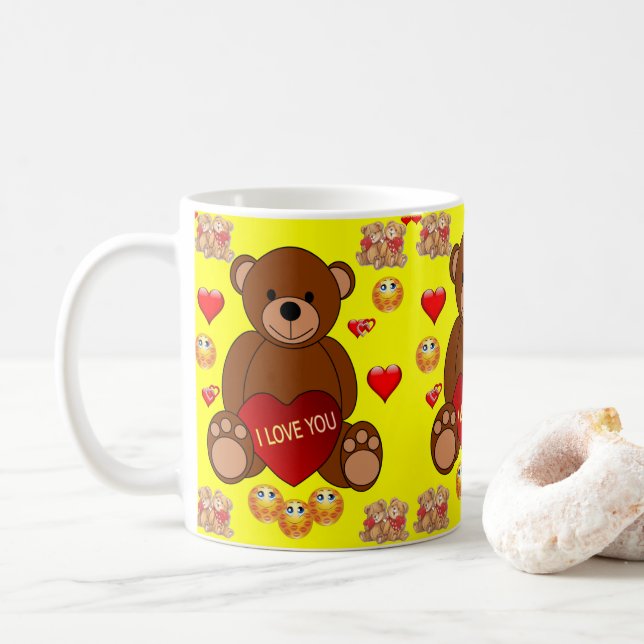 Valentinstag Tasse Tasse (Mit Donut)
