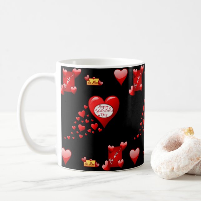 Valentinstag Tasse Tasse (Mit Donut)