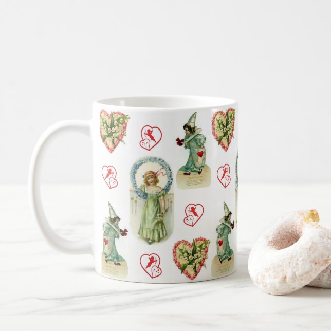 Valentinstag-Tasse Tasse (Mit Donut)