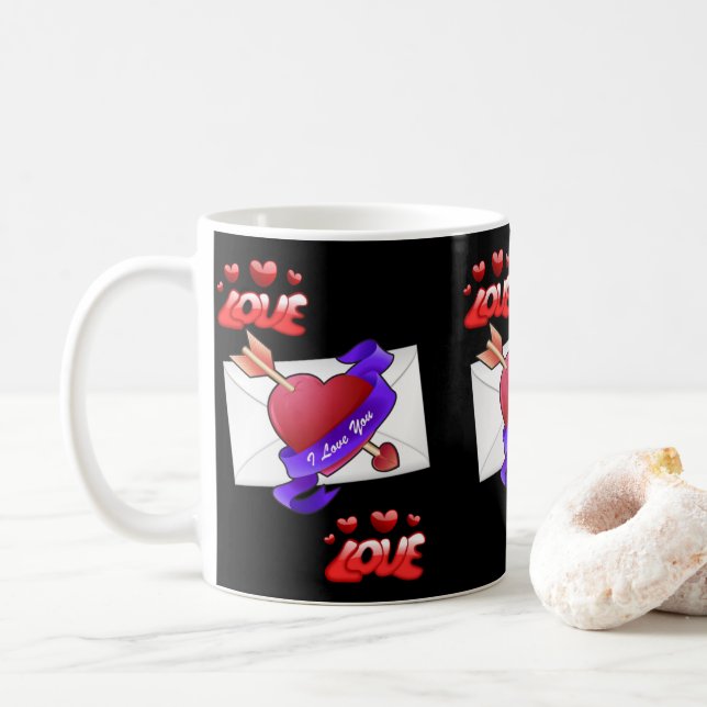 Valentinstag Tasse Tasse (Mit Donut)