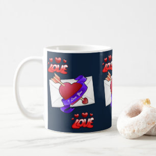 Valentinstag-Tasse Tasse