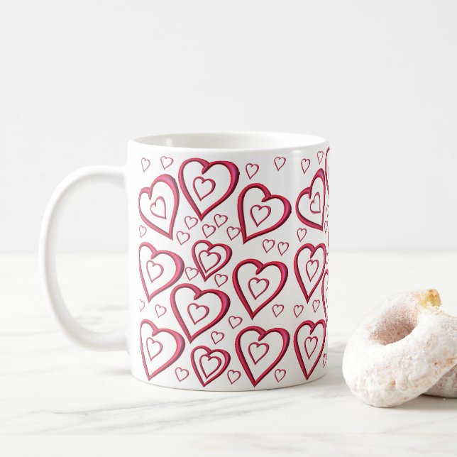 Valentinstag Tasse Tasse (Mit Donut)