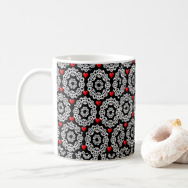 Valentinstag Tasse Tasse (Mit Donut)