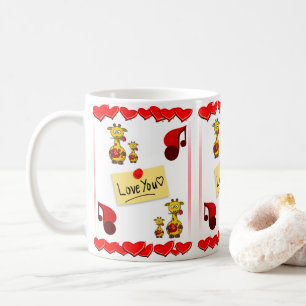 Valentinstag-Tasse Tasse