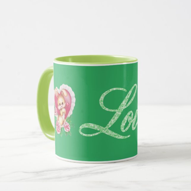 Valentinstag-Tasse Tasse (Vorderseite Links)