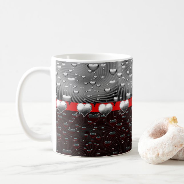 Valentinstag-Tasse Tasse (Mit Donut)