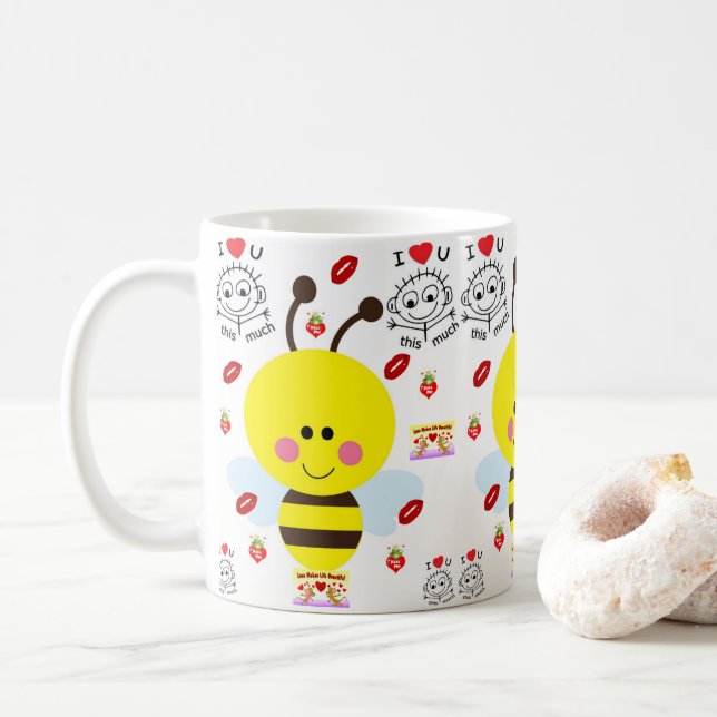 Valentinstag Tasse Tasse (Mit Donut)