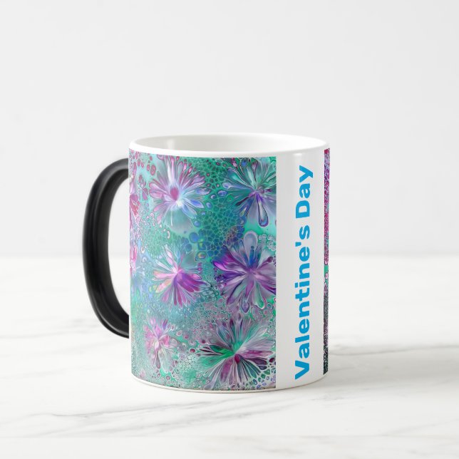 Valentinstag-Tasse Verwandlungstasse (Vorderseite Links)