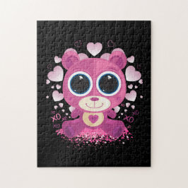Valentinstag Teddybär Puzzle
