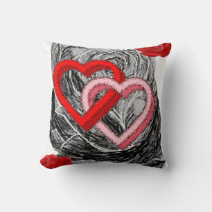 Valentinstag Throw Pillow Kissen