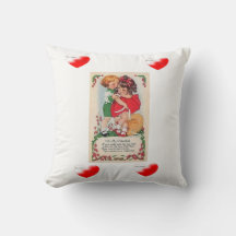 Valentinstag Throw Pillow