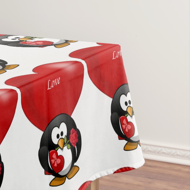 Valentinstag Tischdecke (Beispiel)