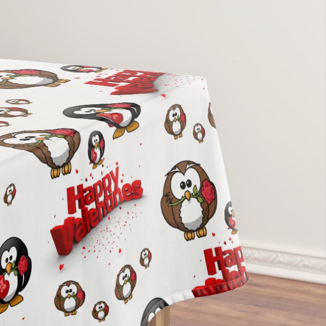 Valentinstag Tischdecke (Beispiel)