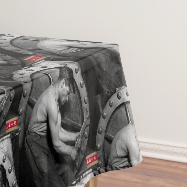 Valentinstag Tischdecke (Beispiel)