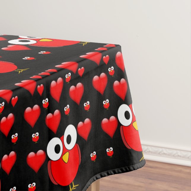 Valentinstag Tischdecke (Beispiel)