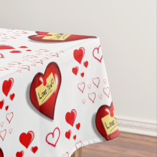 Valentinstag Tischdecke