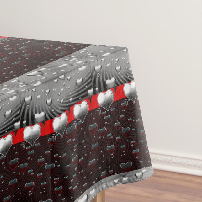 Valentinstag Tischdecke (Beispiel)