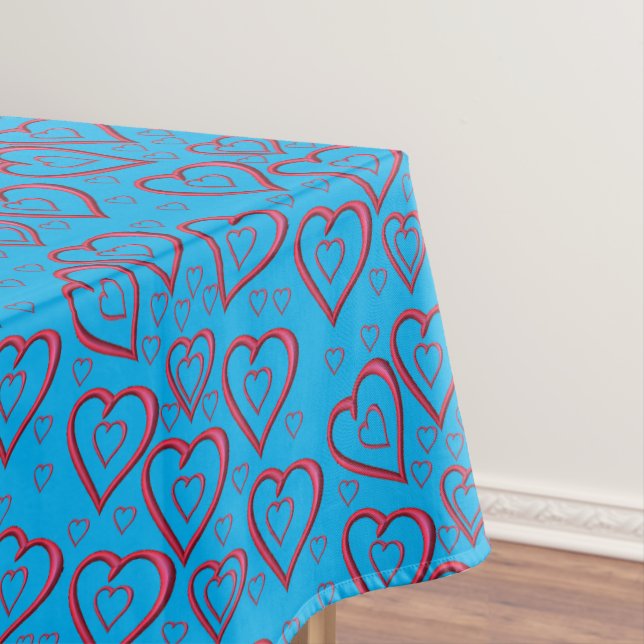 Valentinstag Tischdecke (Beispiel)