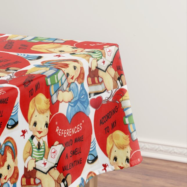 Valentinstag Tischdecke (Beispiel)