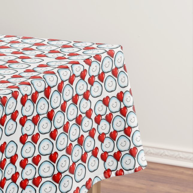 Valentinstag Tischdecke (Beispiel)