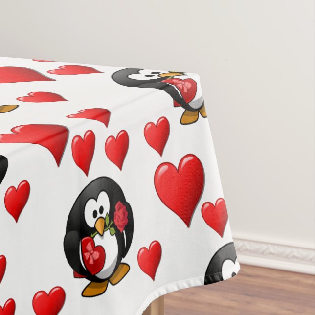 Valentinstag Tischdecke (Beispiel)