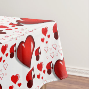 Valentinstag Tischdecke
