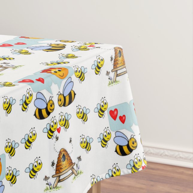 Valentinstag Tischdecke (Beispiel)