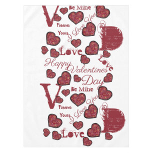 VALENTINSTAG TISCHDECKE
