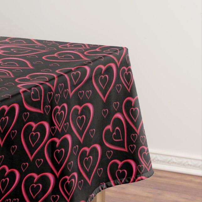 Valentinstag-Tischdecke Tischdecke (Beispiel)
