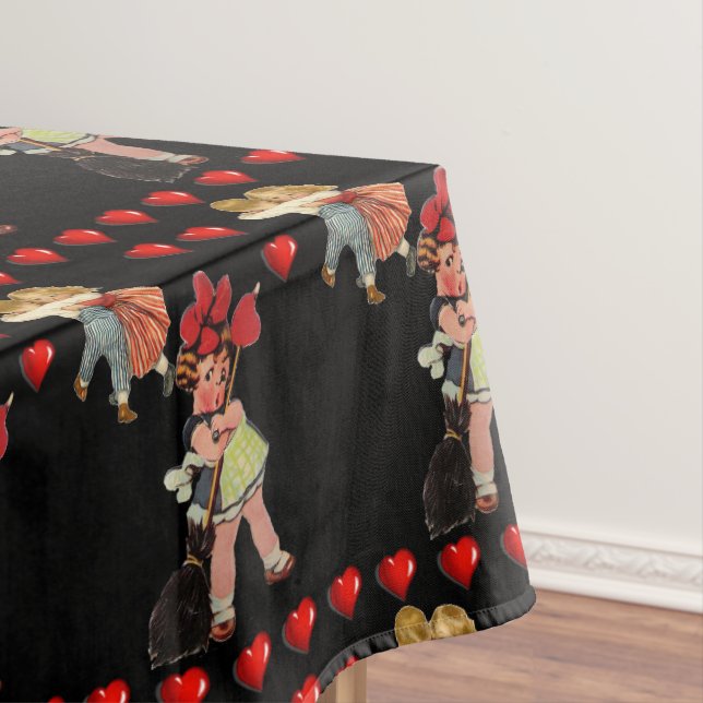 Valentinstag-Tischdecke Tischdecke (Beispiel)