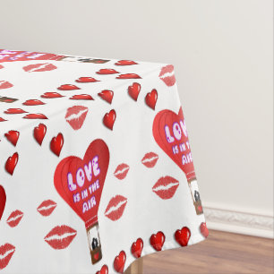 Valentinstag-Tischdecke Tischdecke