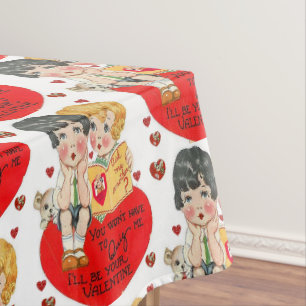 Valentinstag-Tischdecke Tischdecke