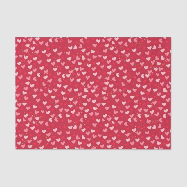 Valentinstag Tissue Seidenpapier (Vorderseite)