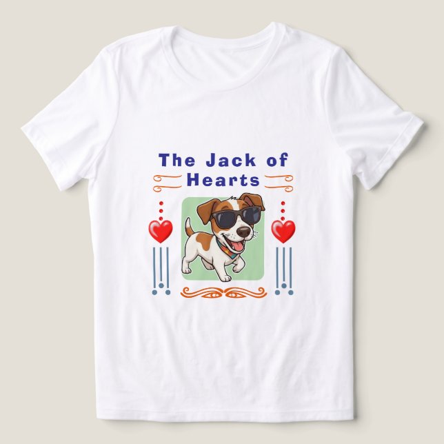 Valentinstag Tri-Blend Shirt (Design Vorderseite)