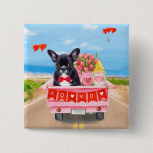 Valentinstag-Truck Button