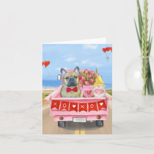 Valentinstag-Truck Karte
