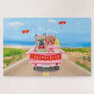 Valentinstag-Truck Puzzle